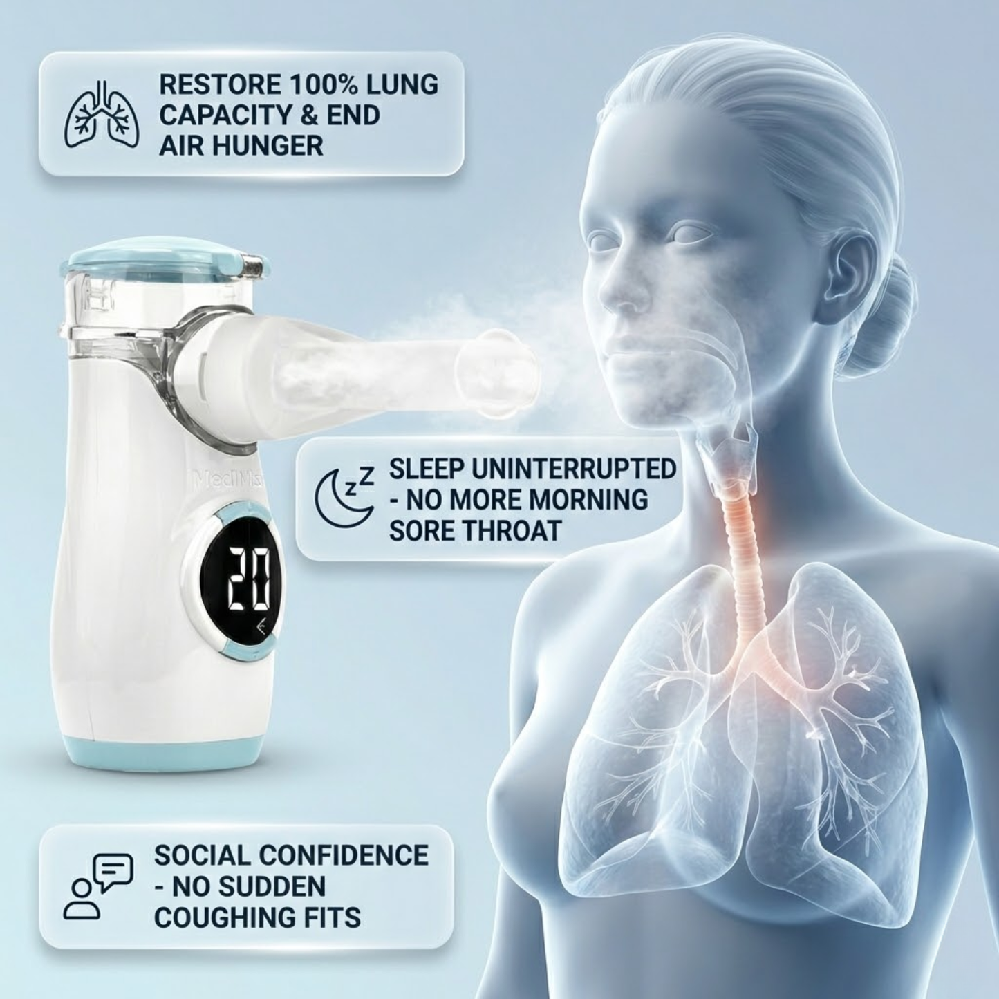 MediMist | The Quiet Nebulizer