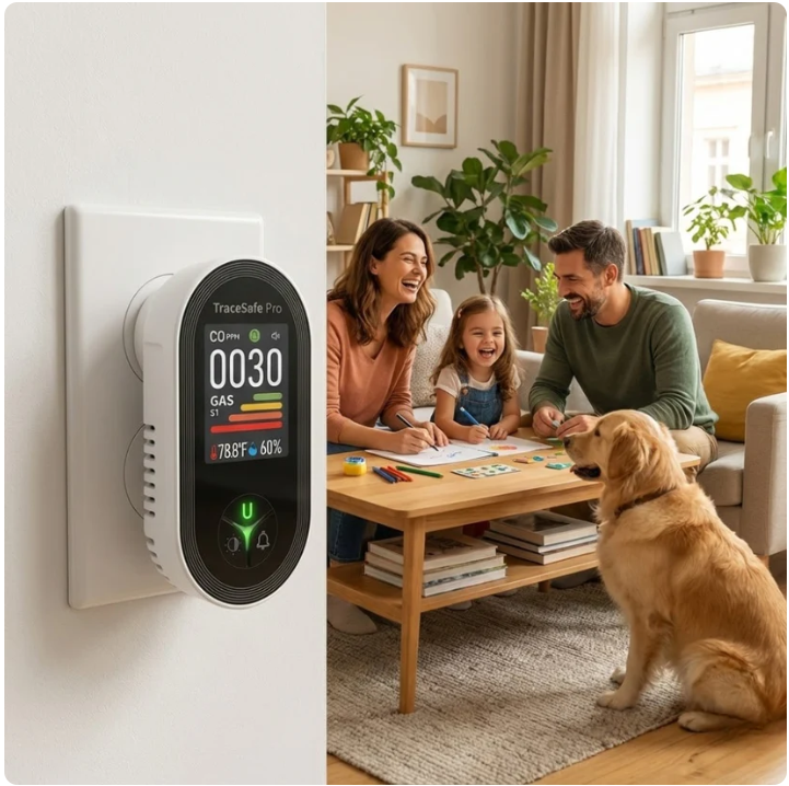 TraceSafe PRO™ – Low Level Carbon Monoxide Monitor